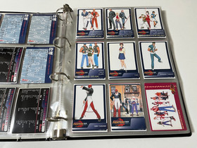 Gamest Collection SNK Neo Geo Trading Cards Official Binder w/ 121 Cards Japan