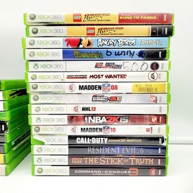 Xbox 360 Elite 120GB Console Bundle Lot With Controller Tested