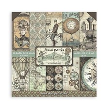 Stamperia Double-Sided Paper Pad 8"X8" 8 x 8 inches, Multicoloured