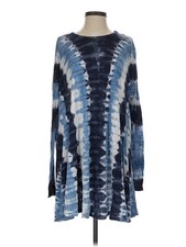 Show Me Your Mumu Women Blue Casual Dress XS