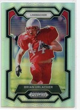 BLOWOUT SALE! BRIAN URLACHER PRIZM REFRACTOR FOOTBALL CARD $$