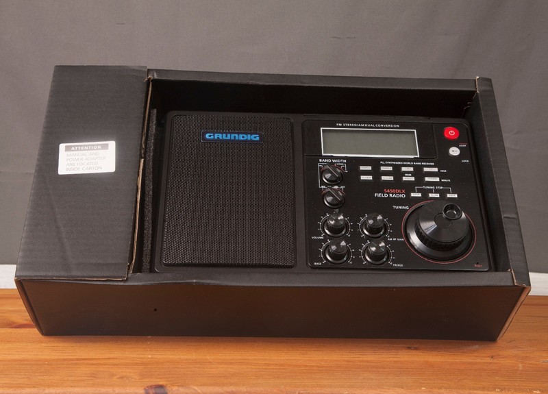 GRUNDIG S450 DLX FIELD RADIO, NEW IN BOX. EXCELLENT PERFORMER.