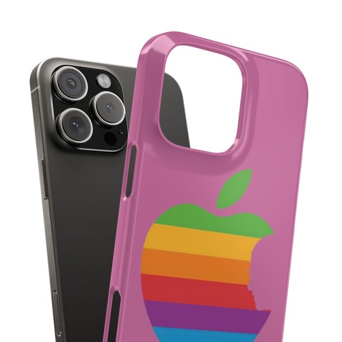 Steve Jobs Profile face Apple Slim Phone Case - 第 17/49 張圖片
