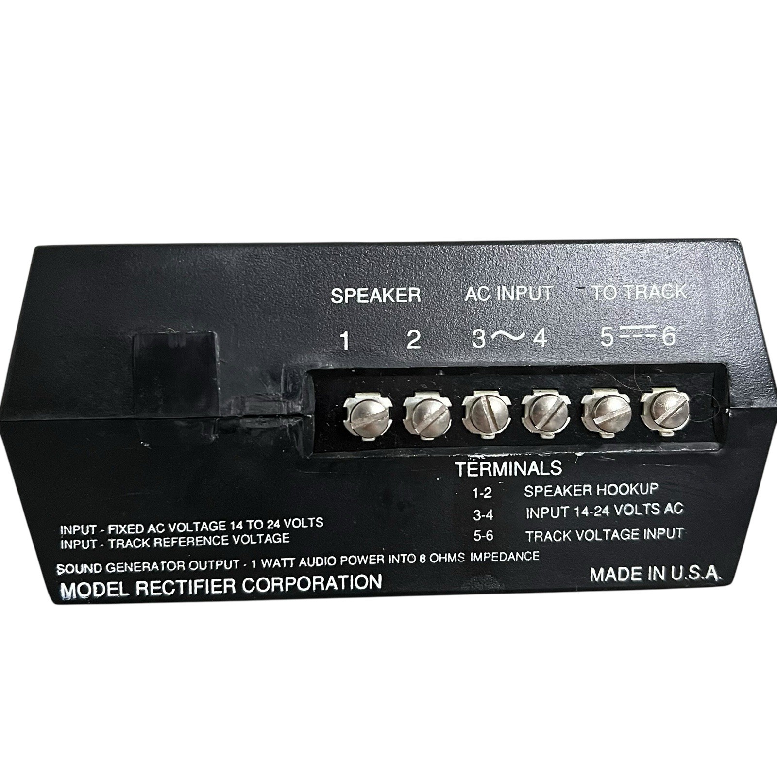 MRC Tech II Dual Power 2800 DC Power Supply Train Transformer + Sound Generator