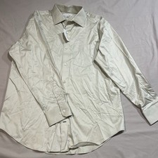 Banana Republic Tan Dress Shirt 16  16  L Long Sleeve NWT MSRP 68