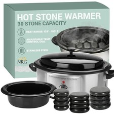 Professional Hot Stone Warmer for Massage Therapy, 6 Quart - Hot Stone Heater...