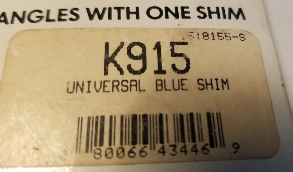 Moog K915 выравнивание щиток универсальный синий щиток - Изображение 3 из 4