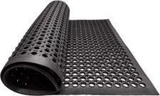 Commercial Rubber Mat Anti-Fatigue Non-Slip Drainage Floor Mat for Outdoor Use