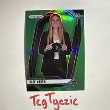 2024 Panini Prizm WNBA Green Prizm Variation Kate Martin #148 Rookie RC