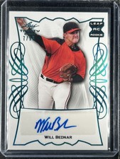 Bednar, Will - 2021 Leaf Trinity - Autograph - 7/99