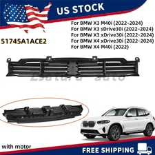 1P Lower Radiator Shutter Assembly For BMW X3 M40i/sDrive30i/xDrive30i 2022-2024
