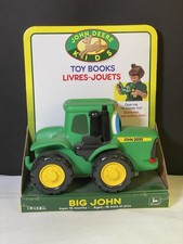 John Deere Ertl Tractor Big John Tractor Book Toy Farm Education 1999