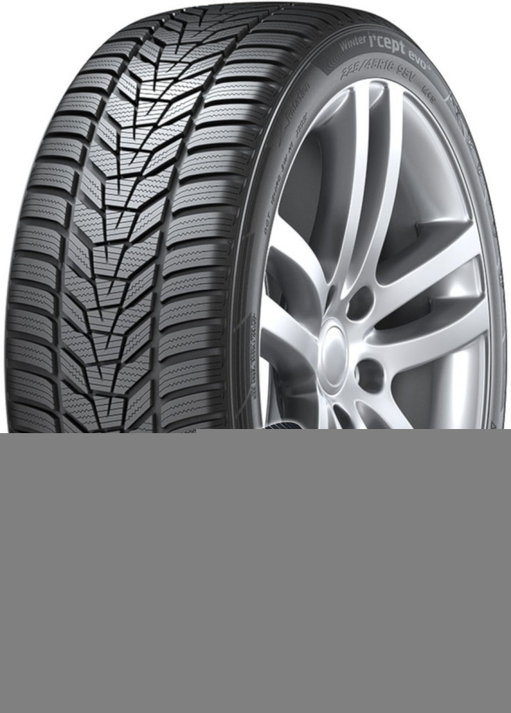 Pneu Hankook Winter icept evo3 W330 265/30 R20 XL pour eviter les glissades sur neige