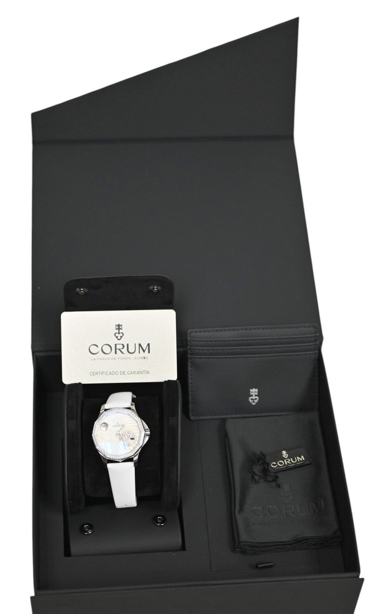 Corum Admirals Cup Legend 384.101.47 Diamonds Moon Phase 38mm