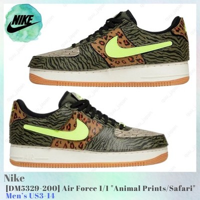 Nike Air Force 1/1 Animal Prints Safari DM5329-200 Men's US3-14 New