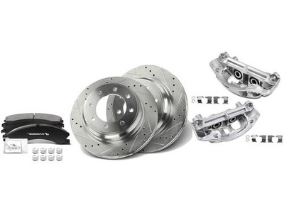 For 2012-2021 Nissan NV2500 Brake Pad Rotor and Caliper Set Rear APR 32446XCZD