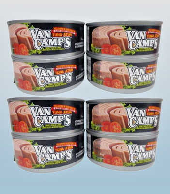 VAN CAMP'S TUNA YELLOWFIN IN VEGETABLE OIL FANCY SOLID LIGHT 5 OZ EXP: 2028 8PCS