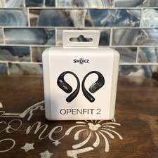 New Shokz OpenFit 2 True Wireless Open-Ear Earphones - Black T920