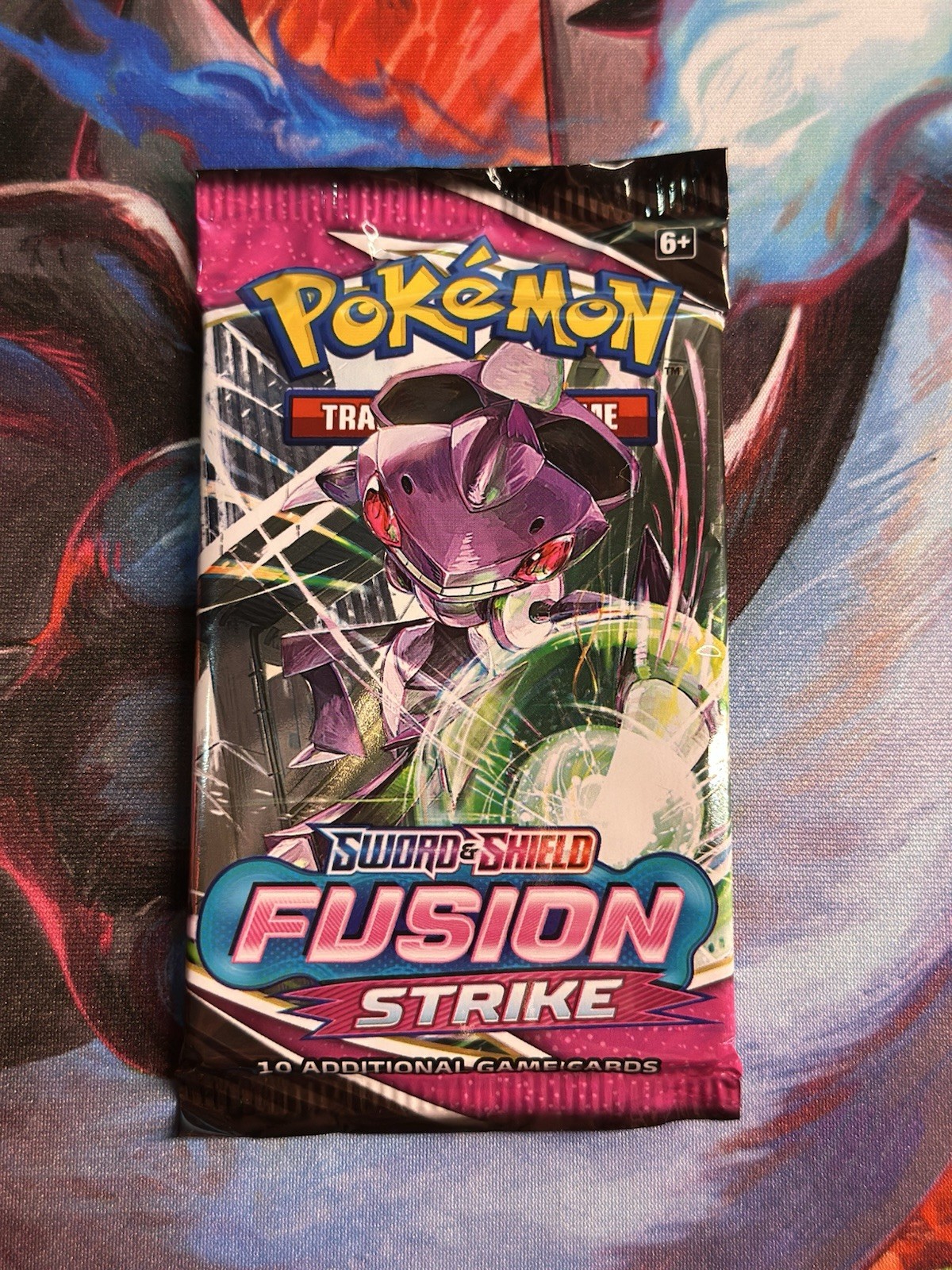 Pokemon TCG: Sword and Shield Fusion Strike  x1 Booster Pack Sealed Genesec pack