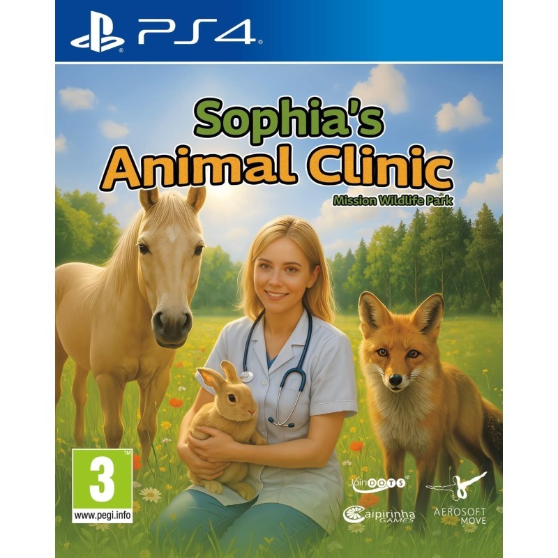 Sofia's Animal Clinic Mission Wildlife Park Jeu PS5 simulation vétérinaire animaux