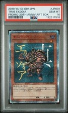 PSA 10 True Exodia Yu-Gi-Oh! Promo 20° Anniv Art Box YMAB-JP001 2019 Giapponese