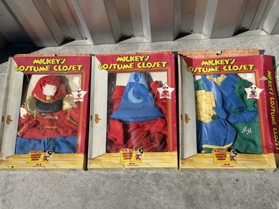 Worlds of Wonder 20  Mickey Mouse Costume Closet - All 3 Outfits 