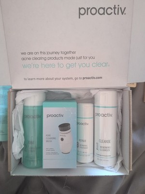 Proactive Kit with Pore Cleansing Brush Blackhead Remover