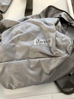 Lucky Brand 65L Light Gray Nylon Duffel Bag Adjustable Shoulder Strap Carry On — photo 3