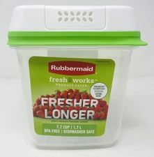 Rubbermaid Fresh Works Produce Saver 7.2 Cup 1.7L Freshworks