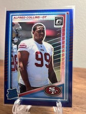 🔥Panini Donruss Optic Rated Rookie Prizm Alfred Collins #237 49ers NFL 2025🔥