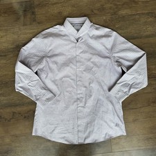 Charles Tyrwhitt Shirt Mens 17 1/2, 44 Multi-Color Slim Fit Non-Iron Cotton