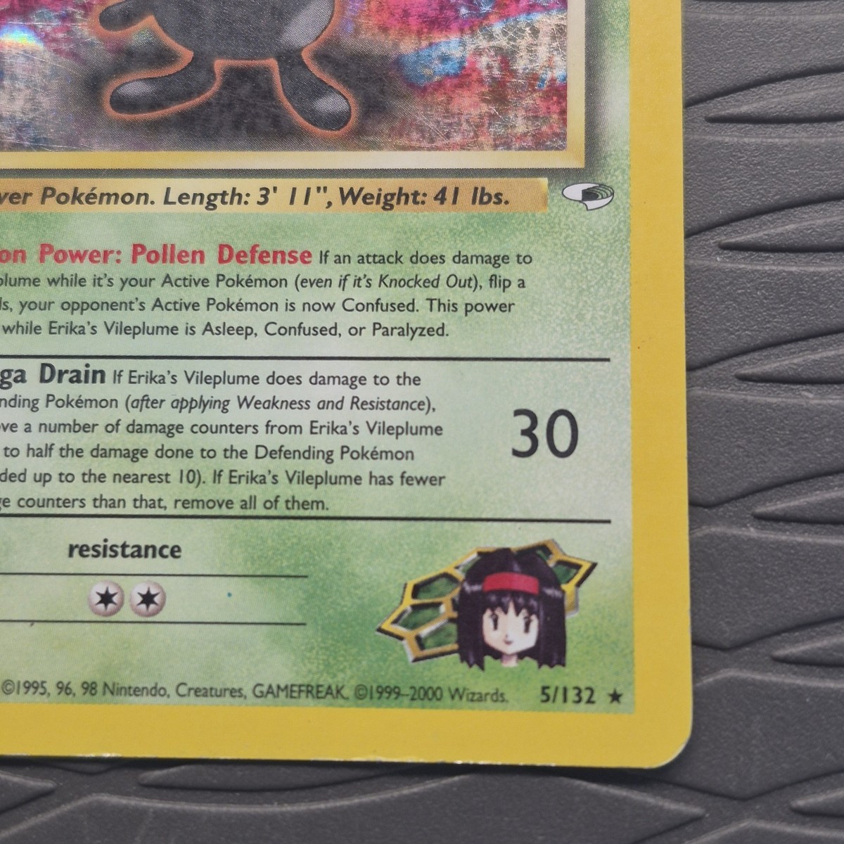 Erika's Vileplume 5/132 Gym Heroes Unlimited Holo Rare HP | eBay