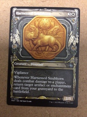Harnessed Snubhorn (Showcase) March of the Machine: The Aftermath Regular