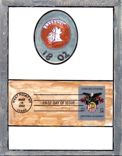 Dr Jim Stamps Maximum Card United States Military Academy 34C Fdc