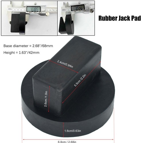 Rubber Jacking Jack Pads Hubadapter Für Mercedes A B C M R S Klasse GLS SLK - Bild 1 von 12