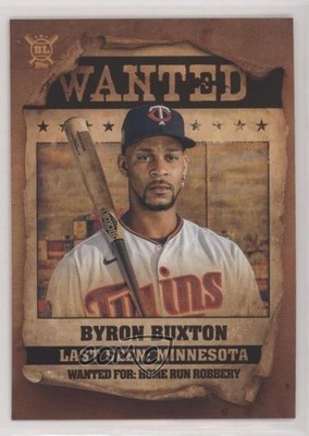 2021 Topps Big League Wanted Byron Buxton #WT-12 0b7