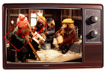 Emmet Otter's Jug-Band Christmas Vintage Retro TV Fridge Magnet 2x3