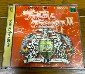 Used Victor 1998 Falcom Classics II 2 Sega Saturn Action / Adventure Retro Japan