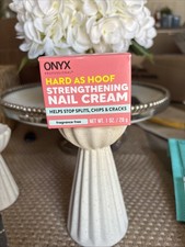 Onyx Professional Hard as Hoof Nail Strengthening Cream Fragrance Free 1 Oz
