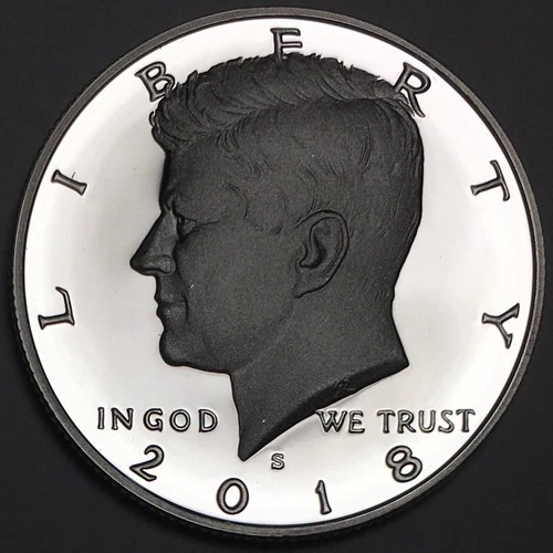 2018-S Silver Proof Kennedy Half Dollar - 90% Silver - (PR) KM#A202c - HD18SS
