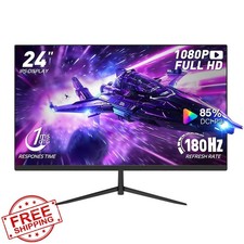 24" FHD 180Hz 1ms IPS Gaming Monitor FreeSync G-Sync Built-in Speakers