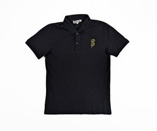 Alexander McQueen McQ Black Cotton Polo Shirt Size S