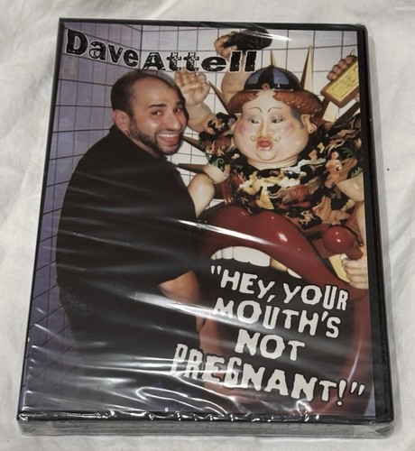 Dave Attell DVD Hey Your Mouth’s Not Pregnant New Sealed DVD Rare
