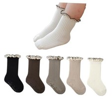 Baby Girls Vintage Ankel Lace Socks Toddler 12-24 Months Assorted 5 Colors