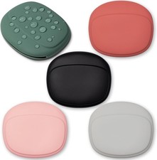 5Pcs Silicone Headphone Organizer,Earbud Case,3Pcs Data Cable Storage