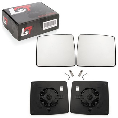 2x Seitenspiegel Glas links rechts Set beheizbar konvex für Opel Combo C 01-11