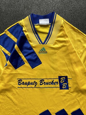 Vintage Rare 1990's Adidas Equipment Template Ukraine Football (XL