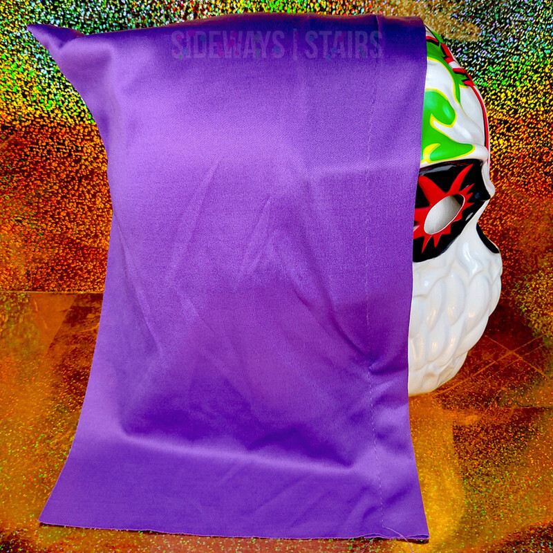 GRAVE DIGGER SKULL MASK hooded pvc purple hood reaper Monster Jam  collectible