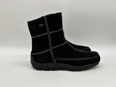 Rieker Damen Stiefel Schwarz Gefüttert EUR 38 - Bild 1 von 3