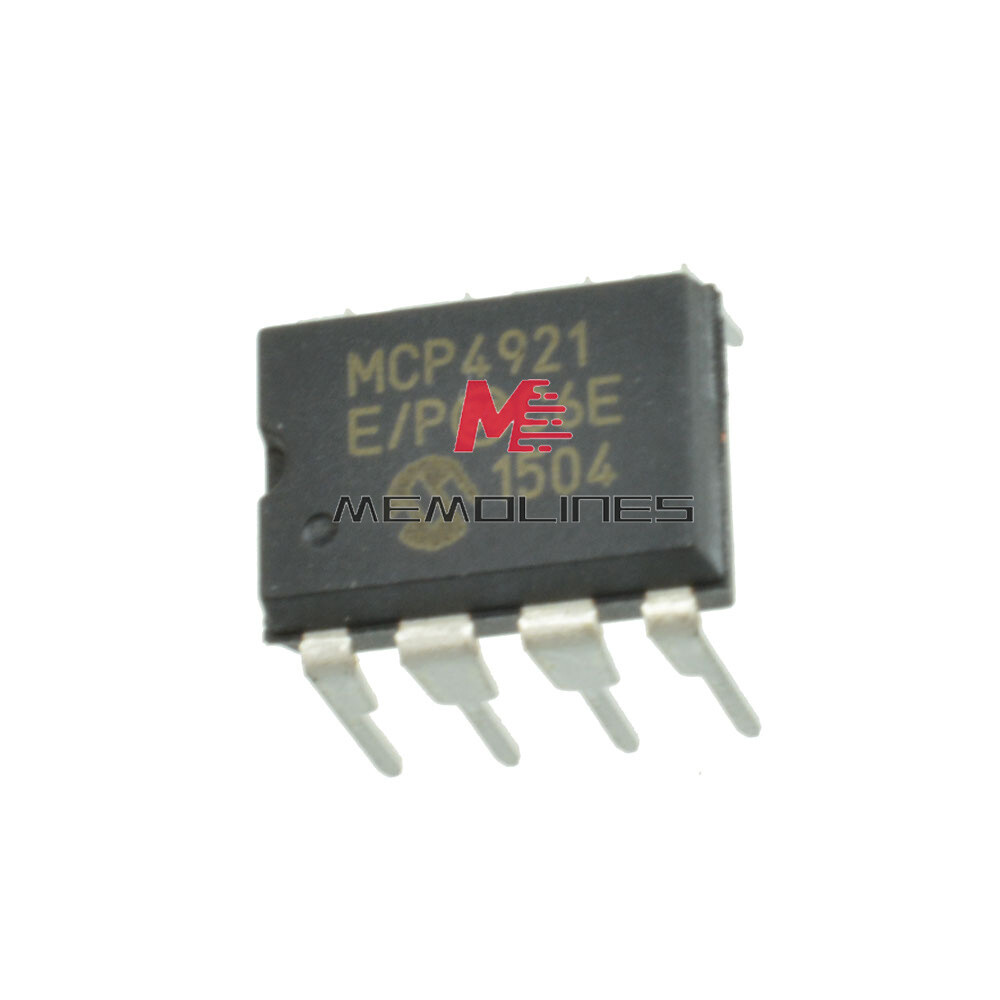 Circuit Intégré MCP4921-E/P DIP-8 - 1 Pièce - Convertisseur Numérique-analogique 12 Bits